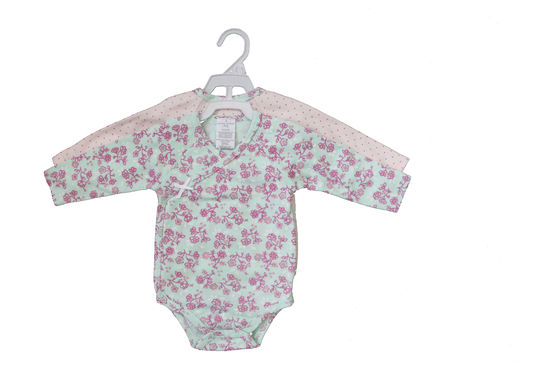 Baby Boy Long Sleeve Onesies Two Piece 60% Cotton Environmental Friendly