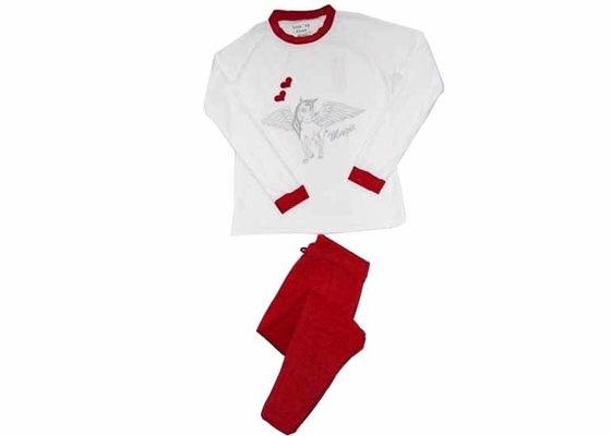 Ladies Cotton Pyjamas Sets Long Sleeve Pj Set Comfortable Wearing Feel