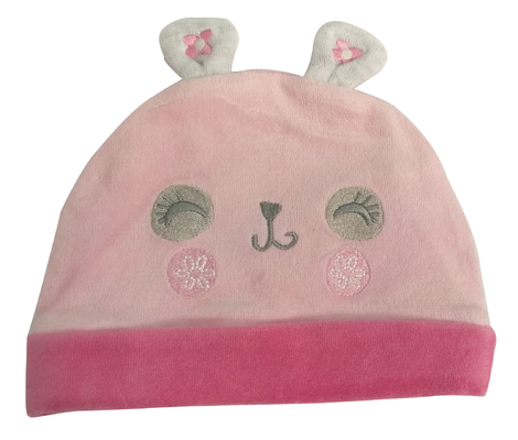 80% Cotton 20% Polyrster Newborn Baby Caps Girl Infant Winter Hat Embroidery Or Print