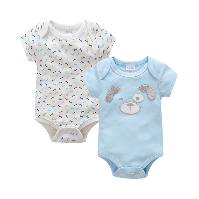 Cute Design Unisex Newborn Baby Clothes / Baby Romper Bodysuit For Summer